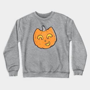 Pumpkin Cat Crewneck Sweatshirt